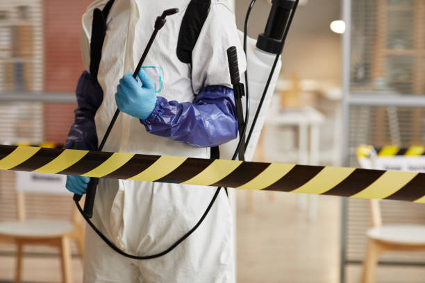 Professional Biohazard technician working in Deer Park, TX